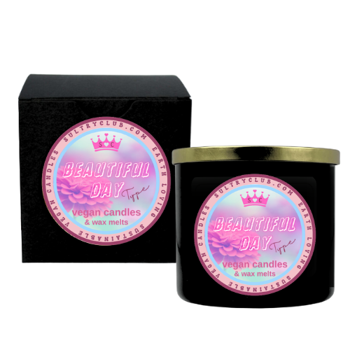 Beautiful Day! Type Vegan Candle