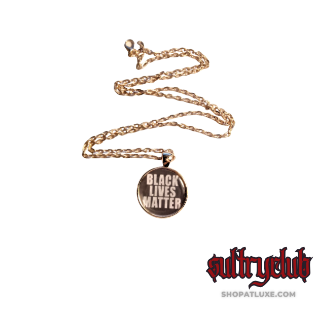 BLACK LIVES MATTER Peaceful Protest Necklace