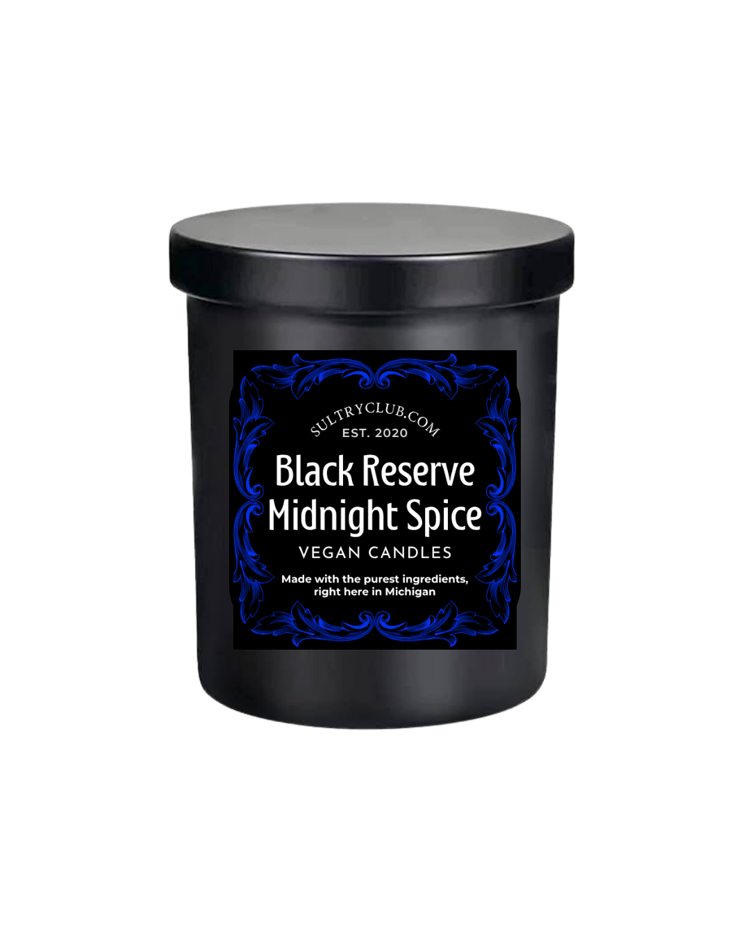 Black Reserve Midnight Spice Vegan Candle