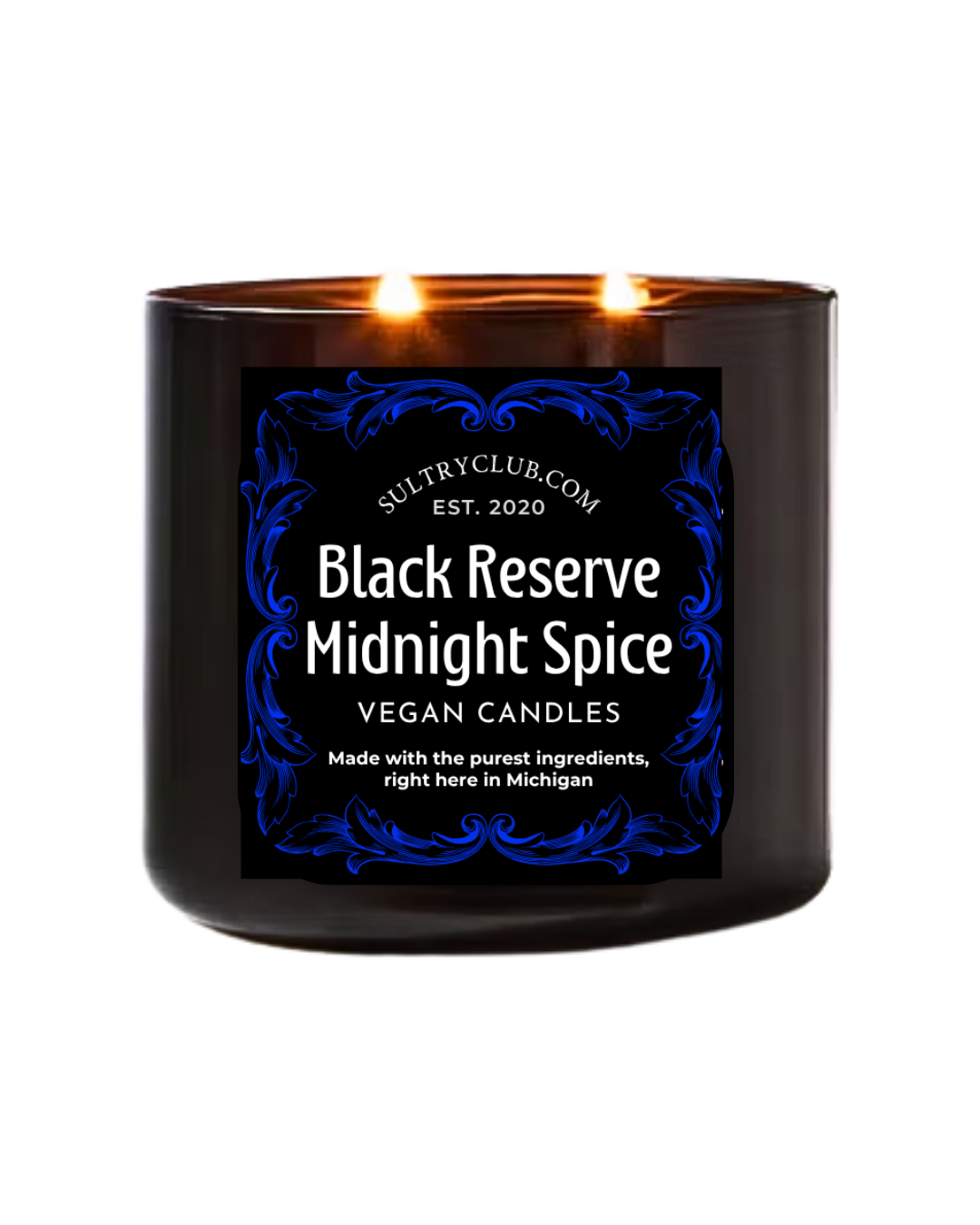 Black Reserve Midnight Spice Vegan Candle