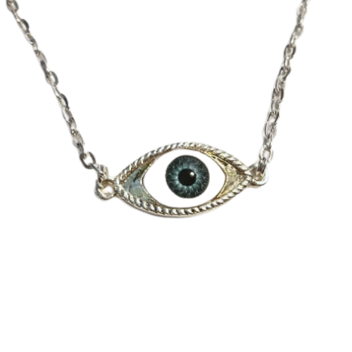 Blue Eye of Horus Charm Necklace