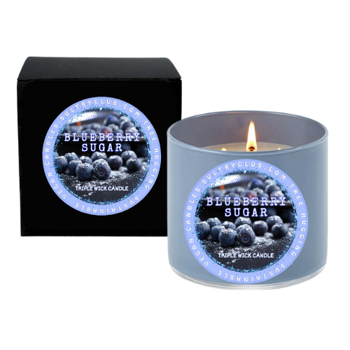 Blueberry Sugar Candle (Our Version)