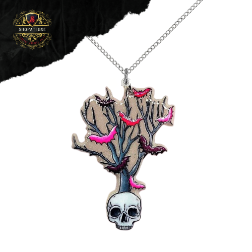 Brain Fart Gothic Humor Necklace