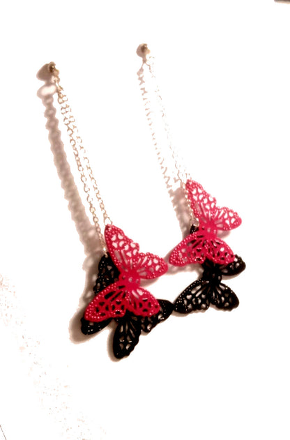 Butterflies N Chains Minimalist Earrings