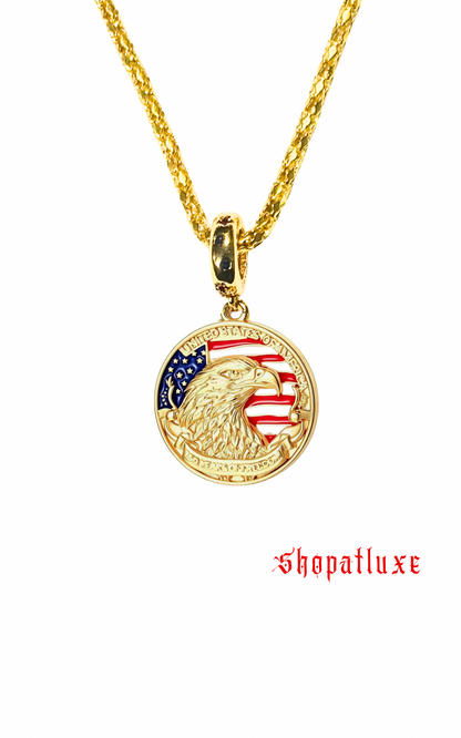 250th USA Anniversary Necklace