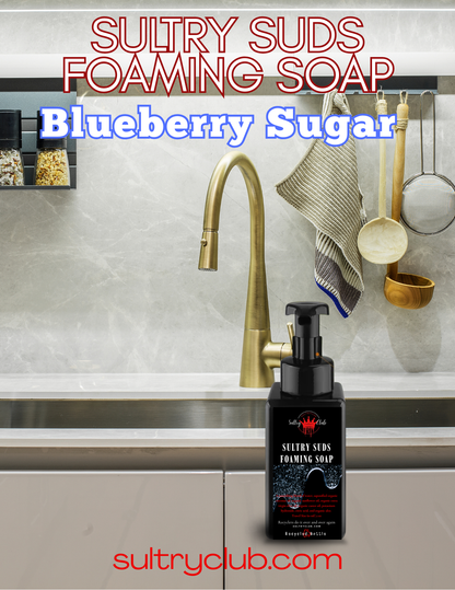 Sultry Suds™ Vegan Foaming Soap (Blueberry Sugar)