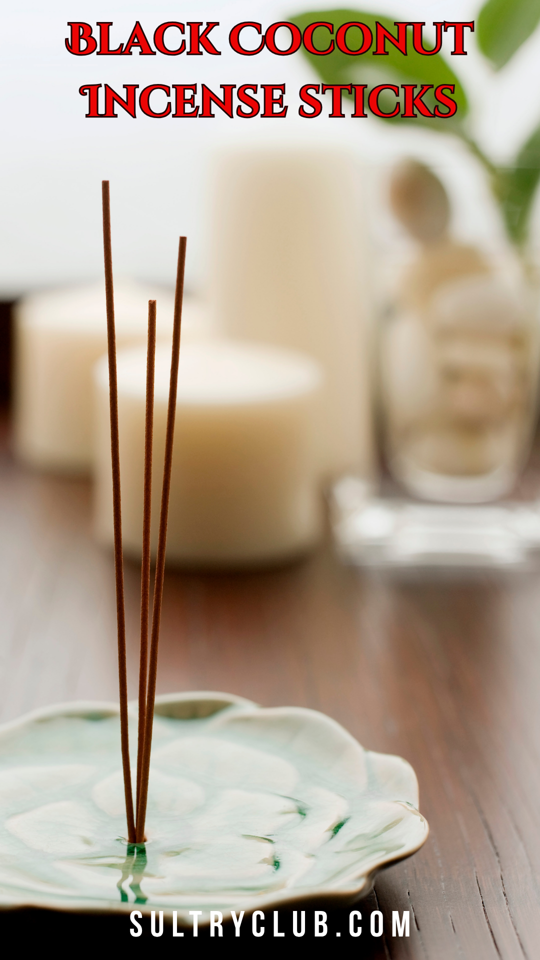 Black Coconut Exotic Incense Sticks
