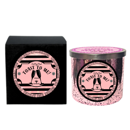 A CHAMPAGNE TOAST Vegan Candle