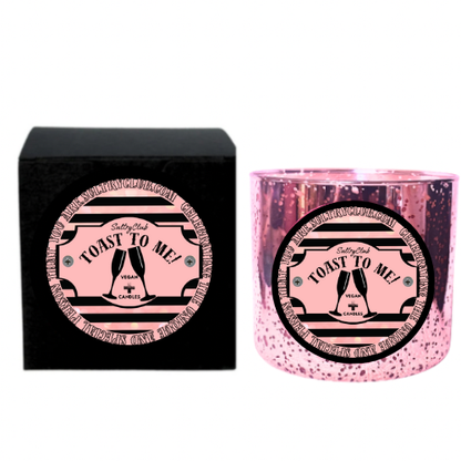 A CHAMPAGNE TOAST Vegan Candle