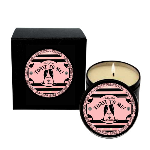 A CHAMPAGNE TOAST Vegan Candle