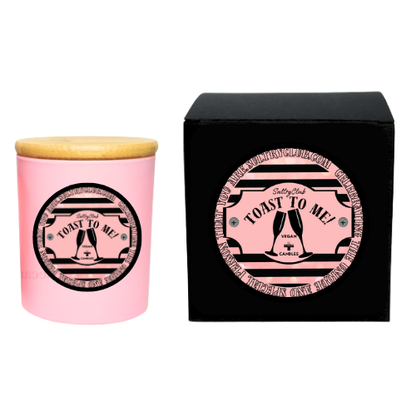 A CHAMPAGNE TOAST Vegan Candle