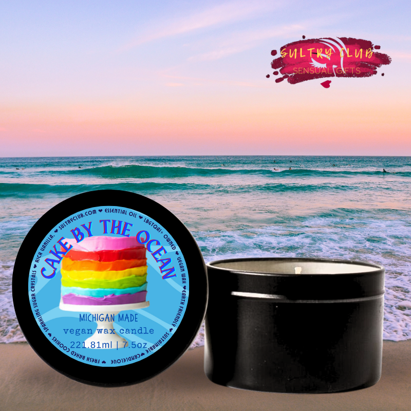 Cake By The Ocean Candle