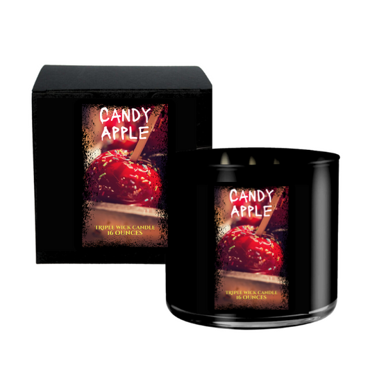 CANDY APPLE 16 Oz 3 Wick Candle