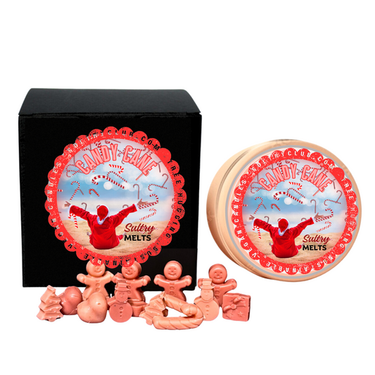 Candy Cane Vegan Candle And Wax Melts