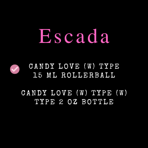 Escada Inspired Fragrances