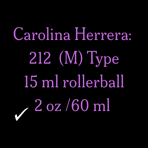 Carolina Herrera Inspired Fragrances