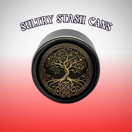 TREE OF LIFE Stash Tin - Round Storage Container