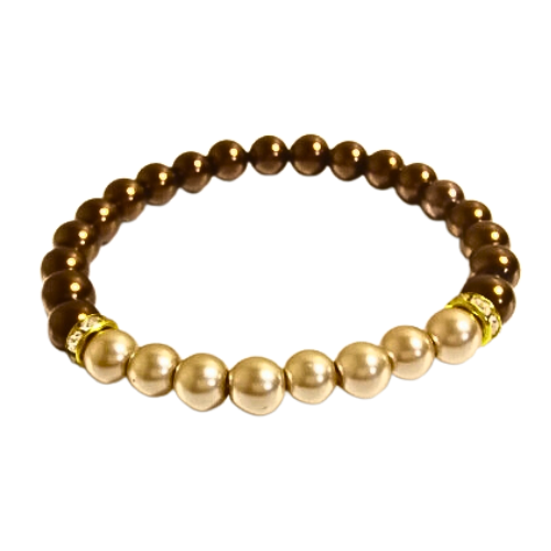 Champagne Meets Espresso Bracelet