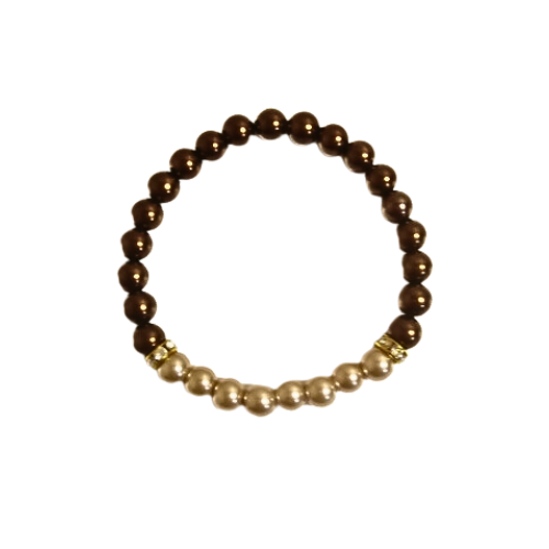 Champagne Meets Espresso Bracelet