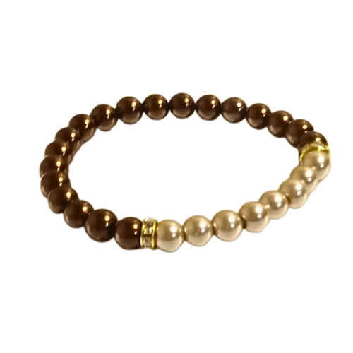 Champagne Meets Espresso Bracelet