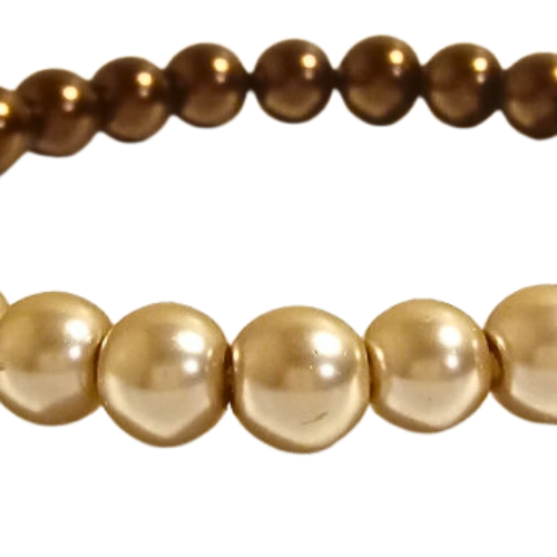 Champagne Meets Espresso Bracelet