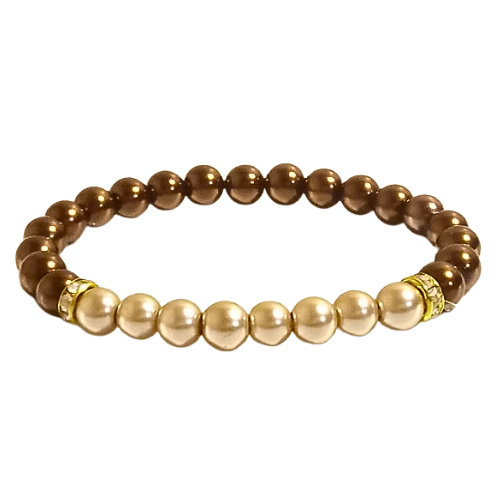 Champagne Meets Espresso Bracelet