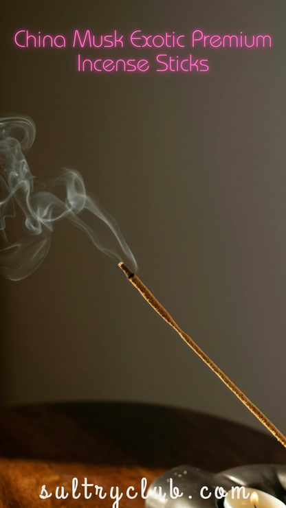 China Musk Exotic Premium Incense Sticks