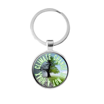 Climate Change Is Not A Hoax Custom Keychain