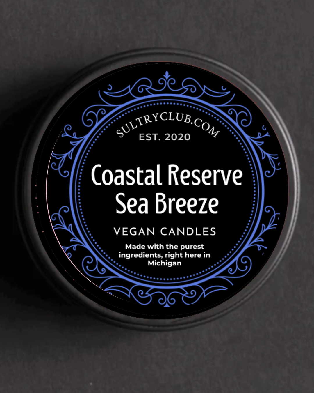 Coastal Reserve Sea Breeze Vegan Candle