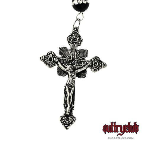 Gothic Crucifix Keyring