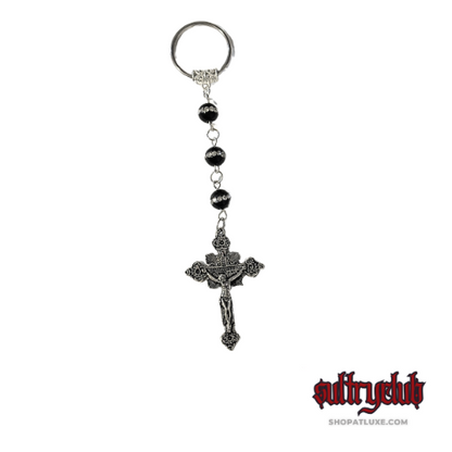 Gothic Crucifix Keyring