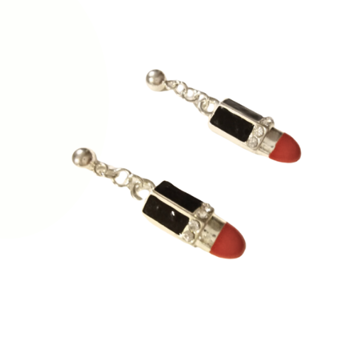 MINI LIPSTICK CHARM Earrings