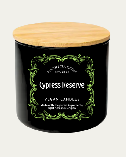 Cypress Reserve Vegan Candle