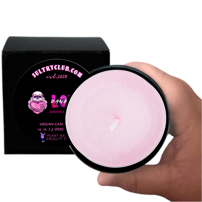 DANGEROUS LOVE Candle (ED HARDY DUPE!)