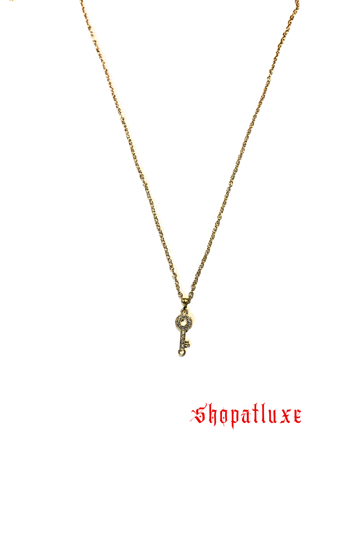 The Key To My Heart Charm Necklace