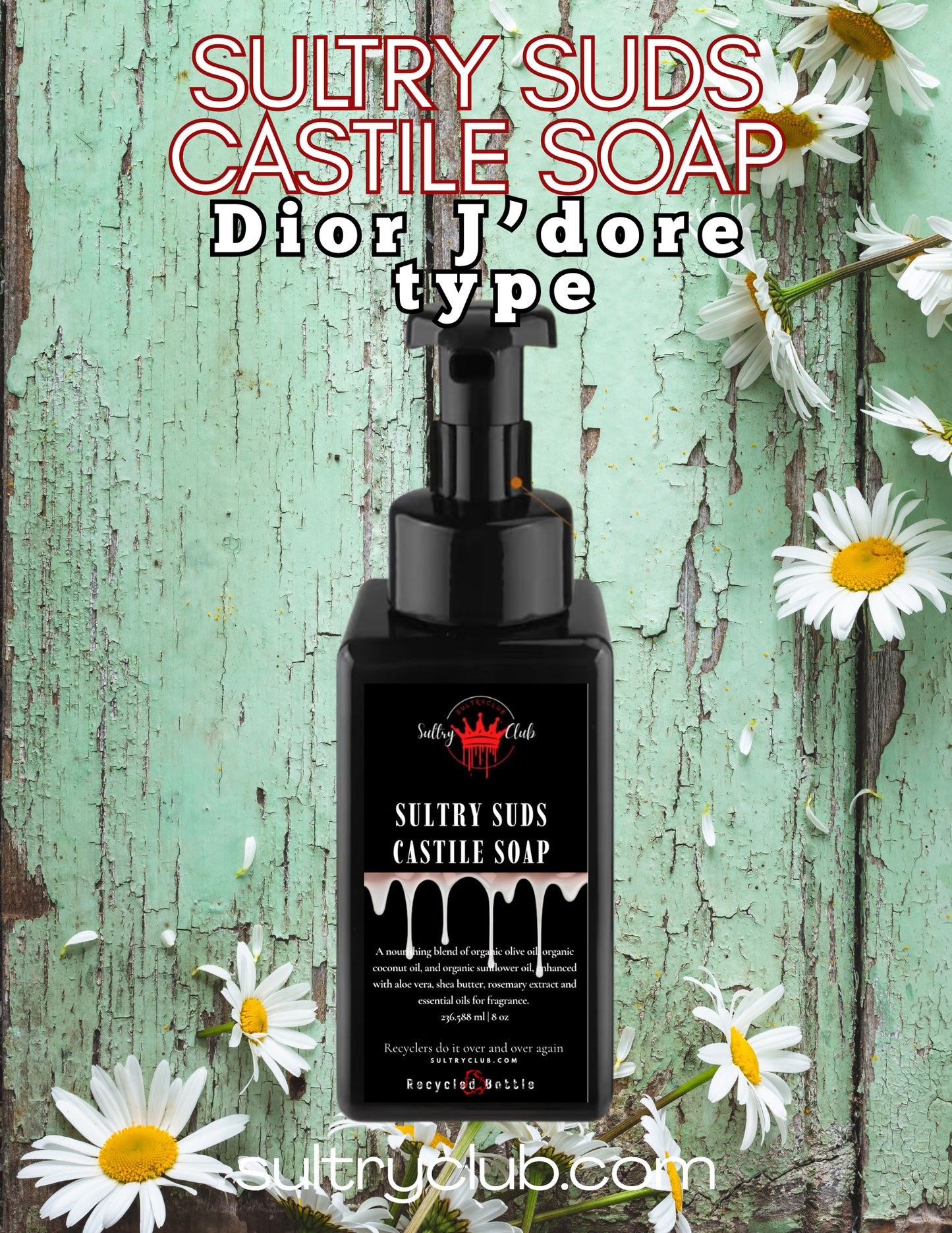 Sultry Suds™ Foaming Soap (Dior J’dore type)