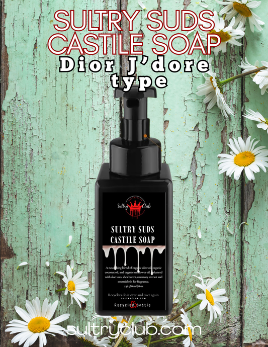 Sultry Suds™ Foaming Soap (Dior J’dore type)
