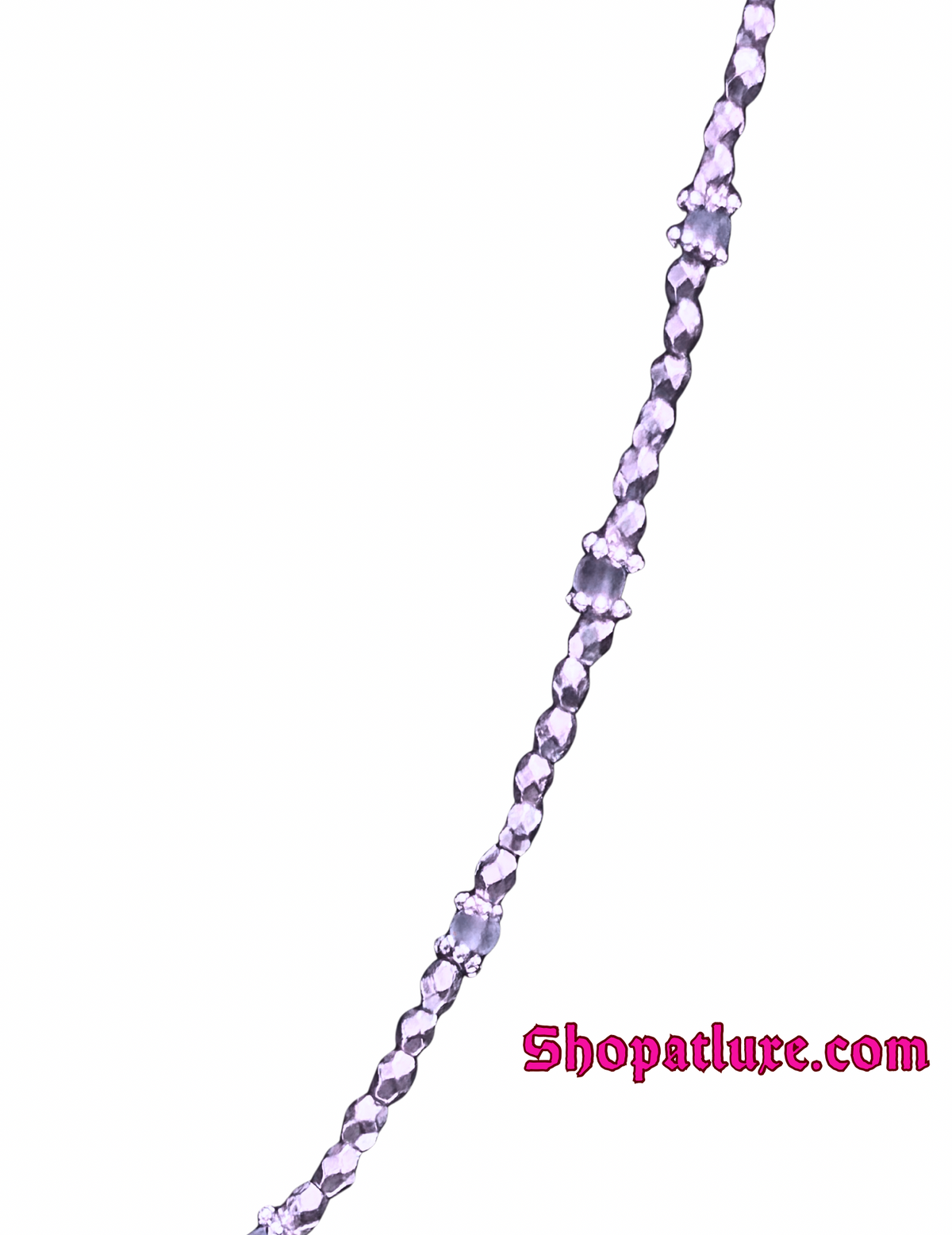 Hand Beaded Bowtie Necklace
