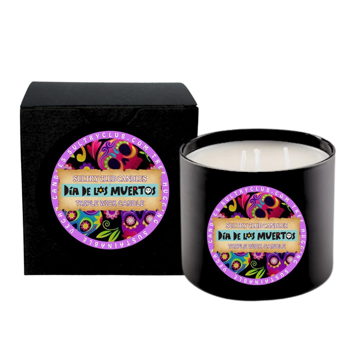 DIA DE LOS MUERTOS (CHURRO!) Candle