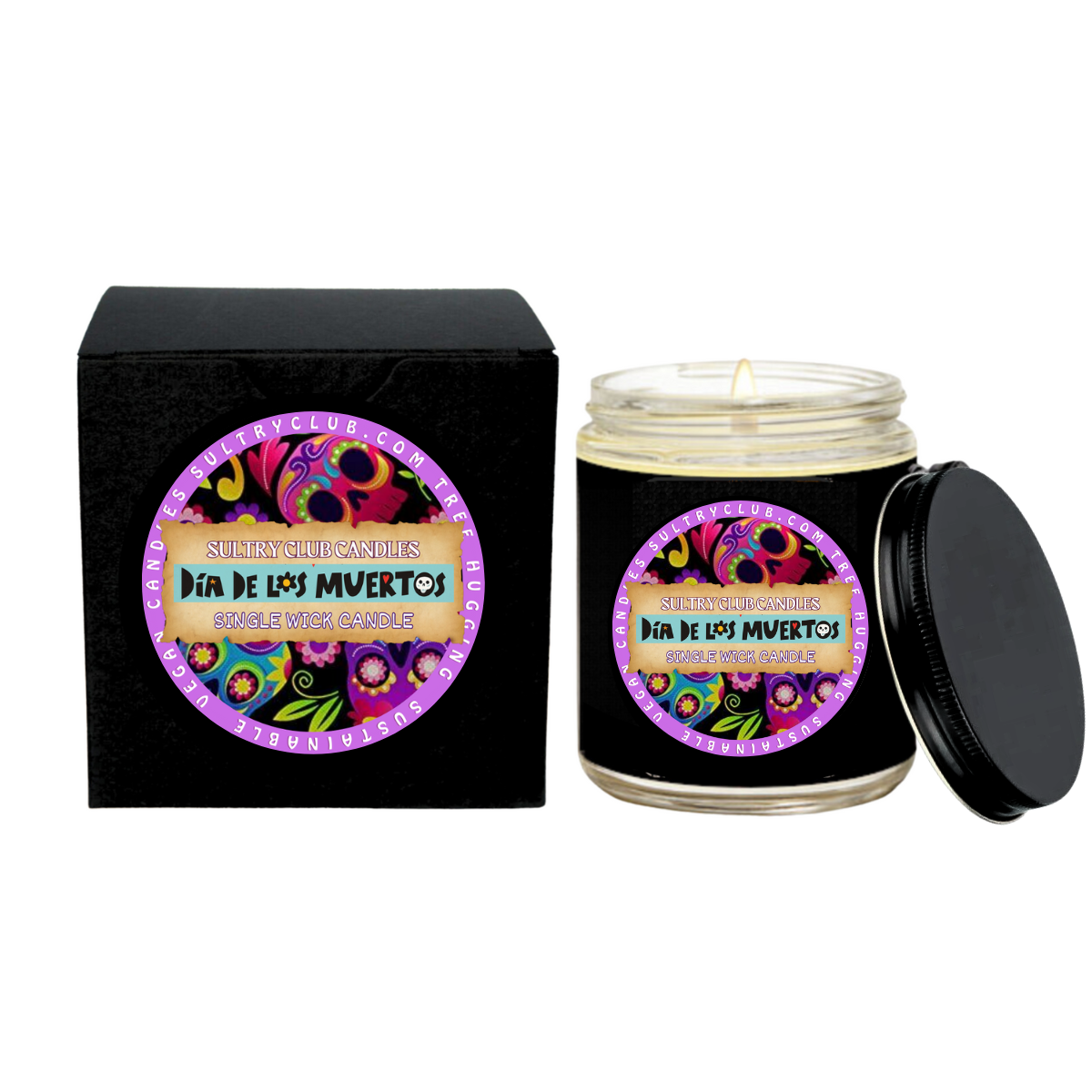 DIA DE LOS MUERTOS (CHURRO!) Candle