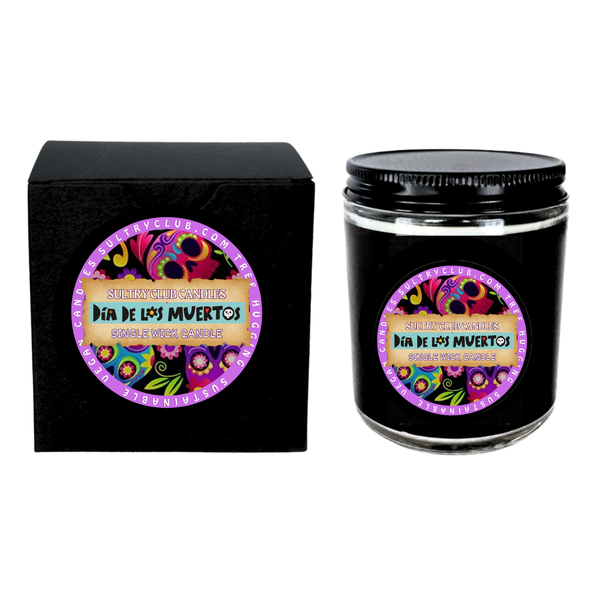 DIA DE LOS MUERTOS (CHURRO!) Candle