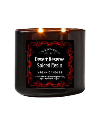 Desert Reserve (Spiced Resin) Vegan Candle