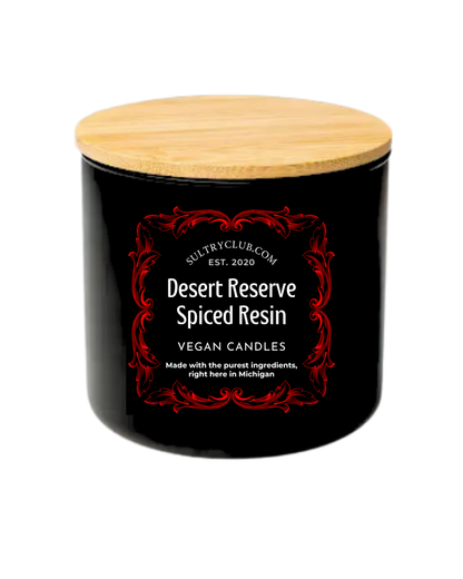 Desert Reserve (Spiced Resin) Vegan Candle