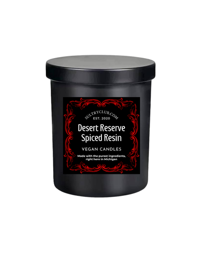 Desert Reserve (Spiced Resin) Vegan Candle