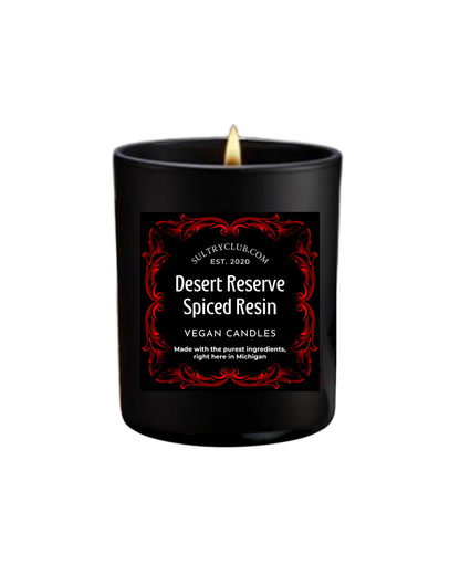 Desert Reserve (Spiced Resin) Vegan Candle