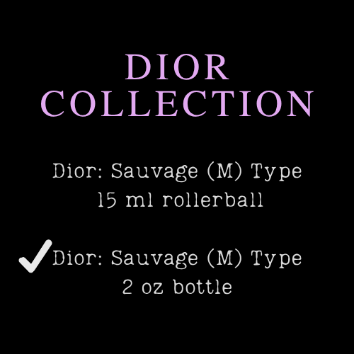 DIOR Inspired Fragrances
