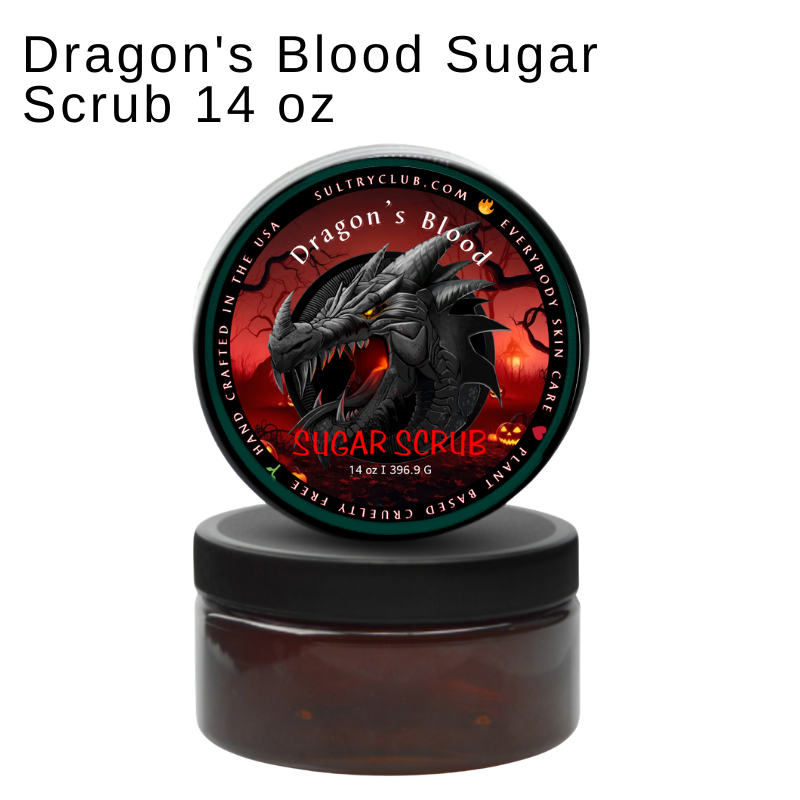 Dragon's Blood (Witches' Blood) Sugar Scrub by Sultry Club Spa™