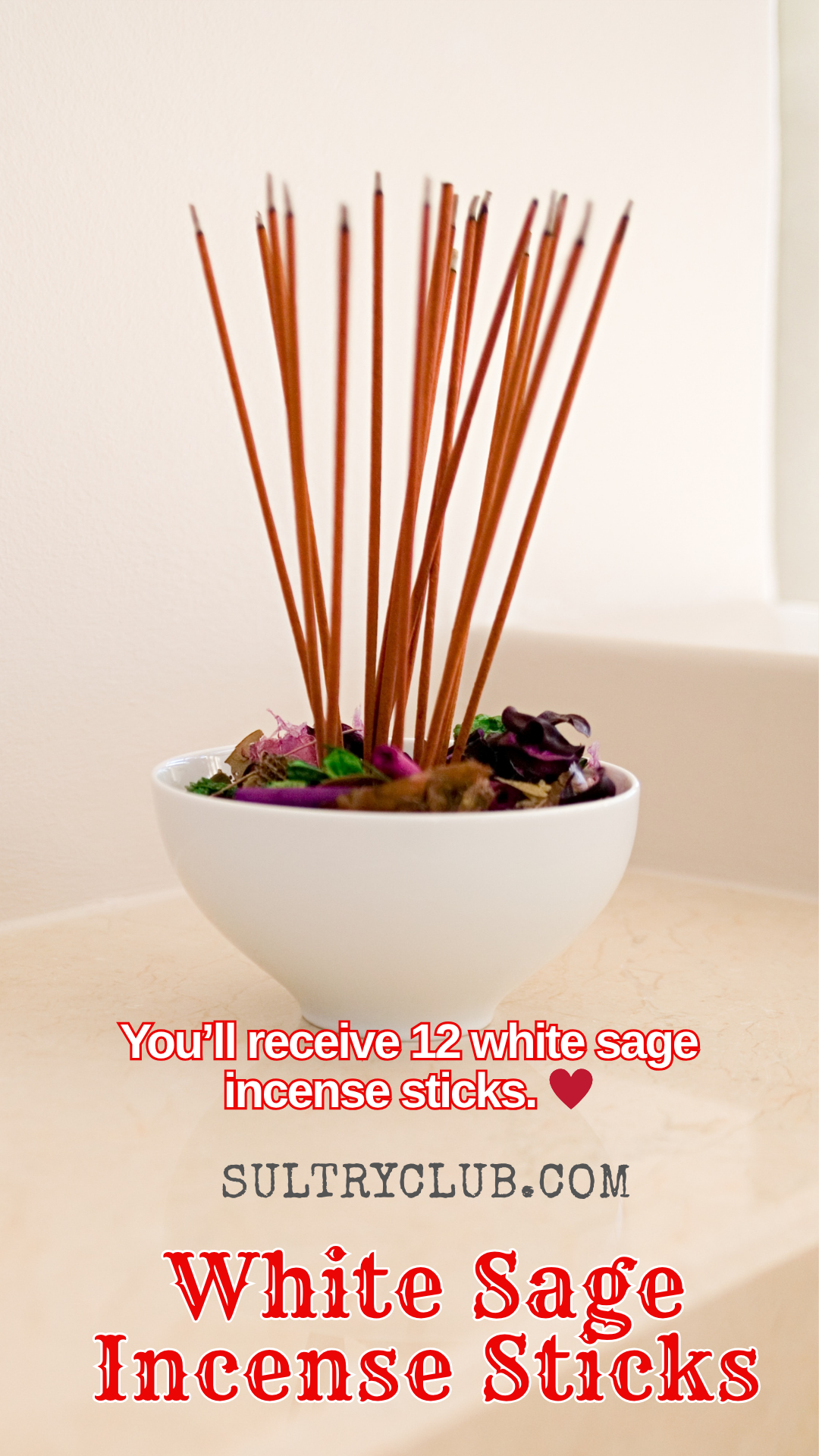 White Sage Incense Sticks