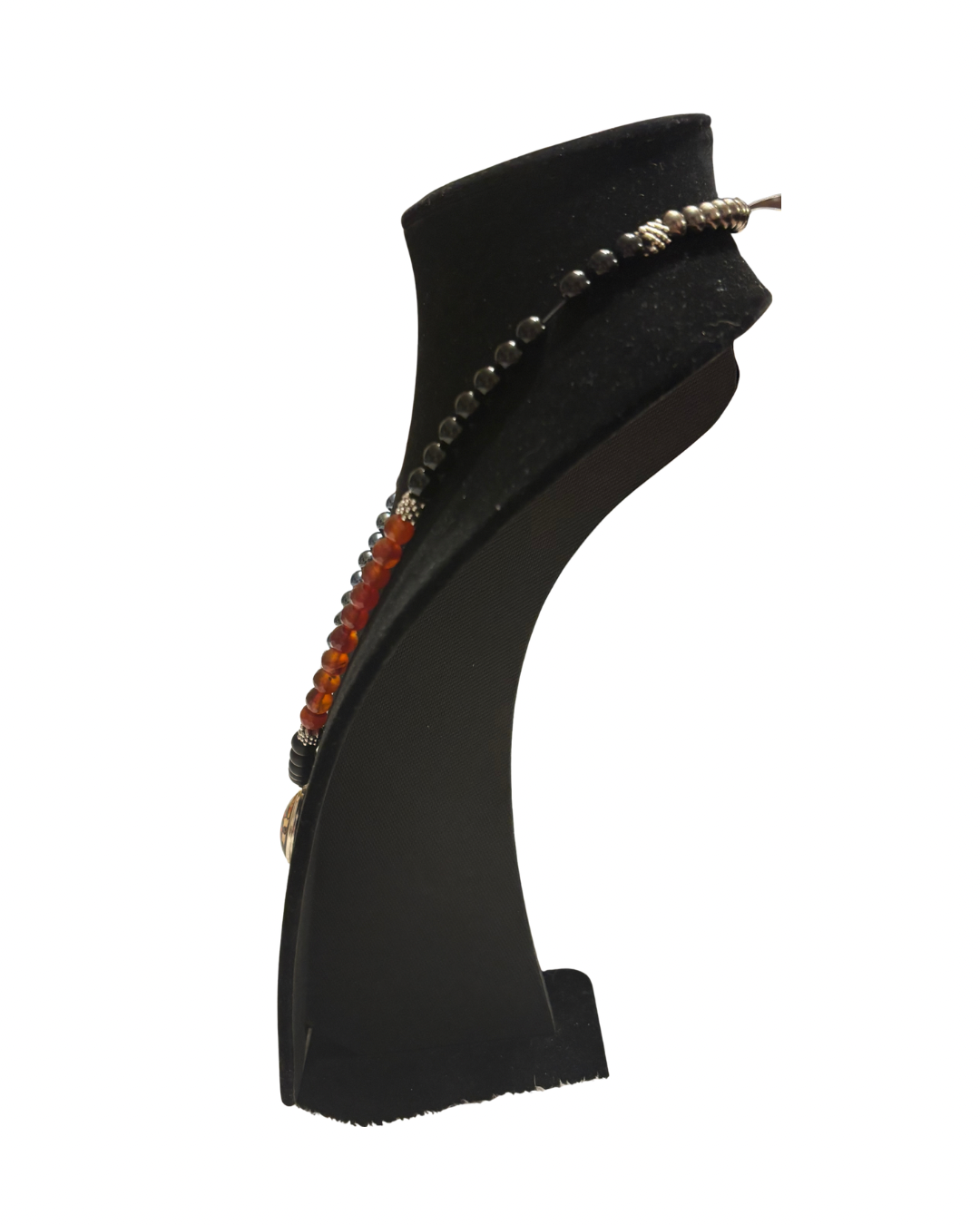 Ohm Mani Padme Hum Beaded Necklace