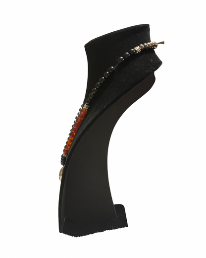 Ohm Mani Padme Hum Beaded Necklace